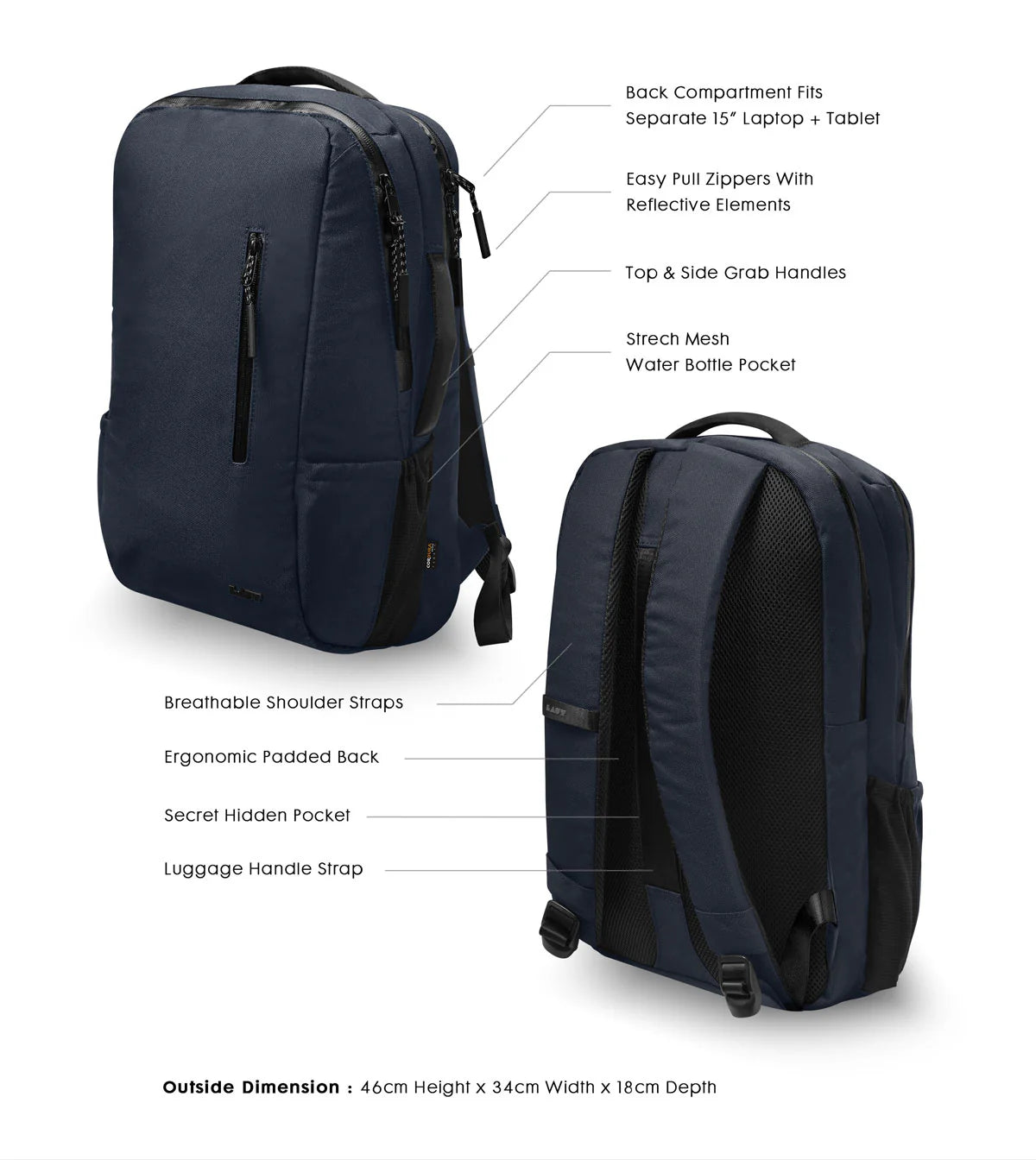 Laut Explorer 24l bakpoki - Black