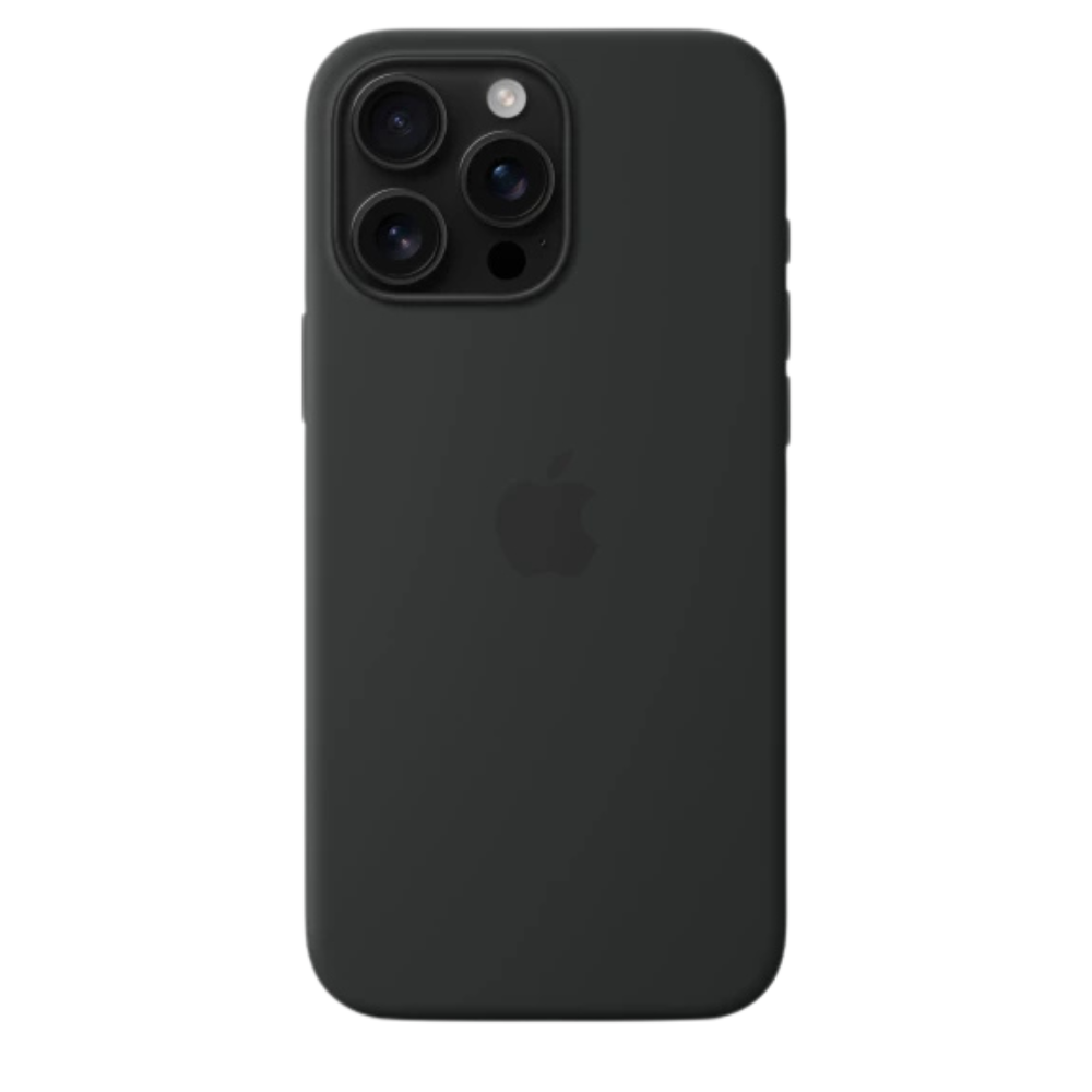 Apple Silicone Case iPhone 16 Pro Max Black