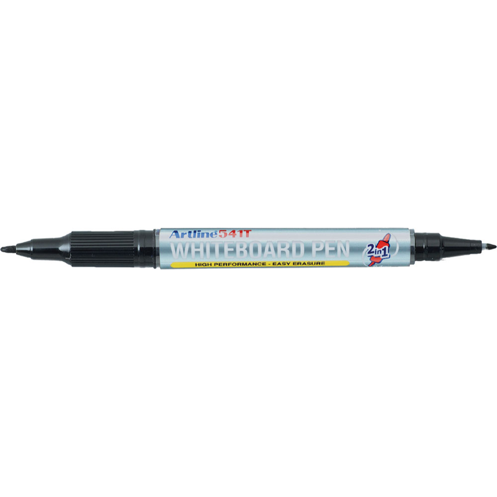 ARTLINE 541T Twin Whiteboard Marker black (12stk)