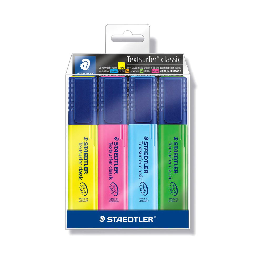 Staedtler áherslupennar (4 saman)