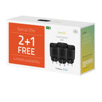 HOMBLI Smart Socket (EU) Promo Pack 2+1, Black