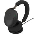 Jabra Evolve3 85 MS – Link390a Black með hleðsludokku
