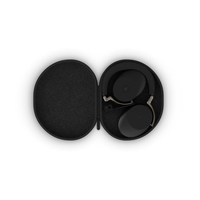 Jabra Evolve3 85 MS – Link390a Black með hleðsludokku