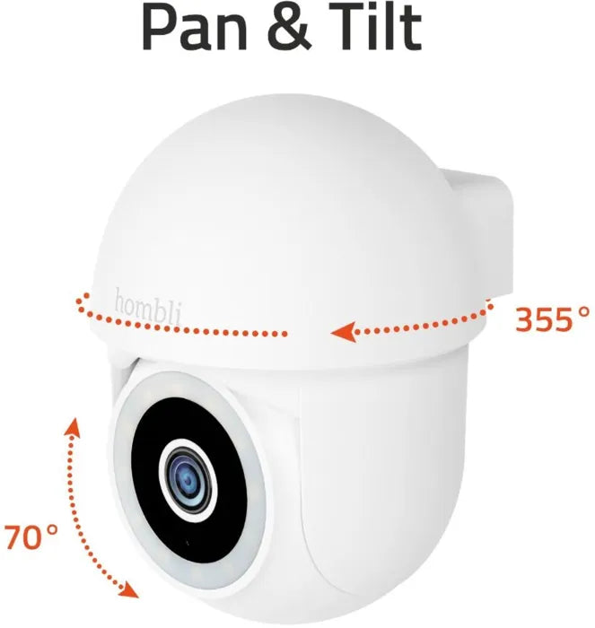 HOMBLI Smart Pan & Tilt Cam (indoor/outdoor)