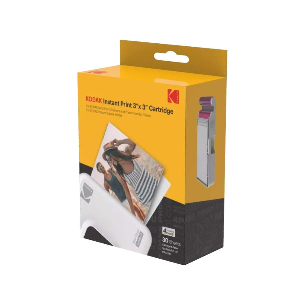Kodak Instant Print Cartridge 4Pass 3'' x 3'' 3x10 sheets