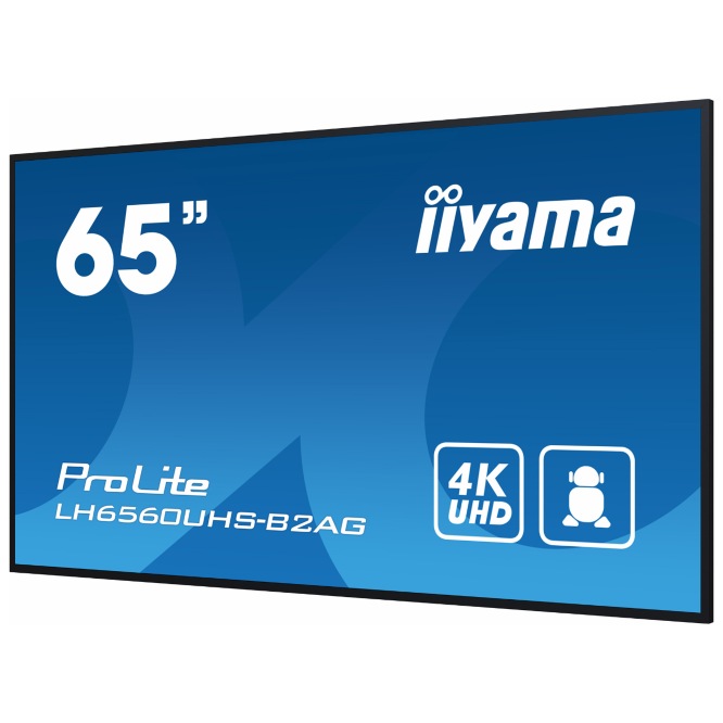 iiyama 65" 4K UHD Digital Signage 24/7