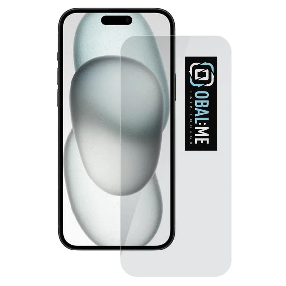 OBAL:ME 2.5D skjávörn fyrir iPhone 15/16 Plus