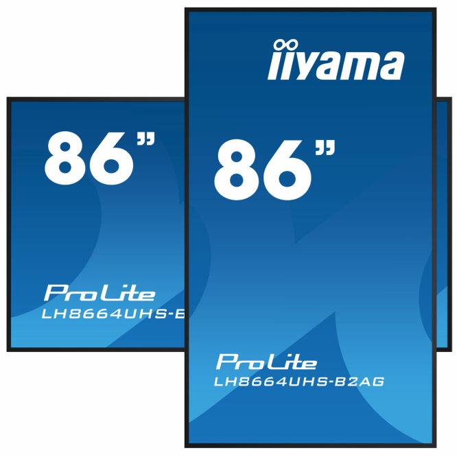 iiyama 86" 4K UHD Digital Signage 24/7