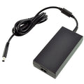 LUNE Dell 180W power adapter for Precision mobile workstations and Latitude E-series laptops in black.