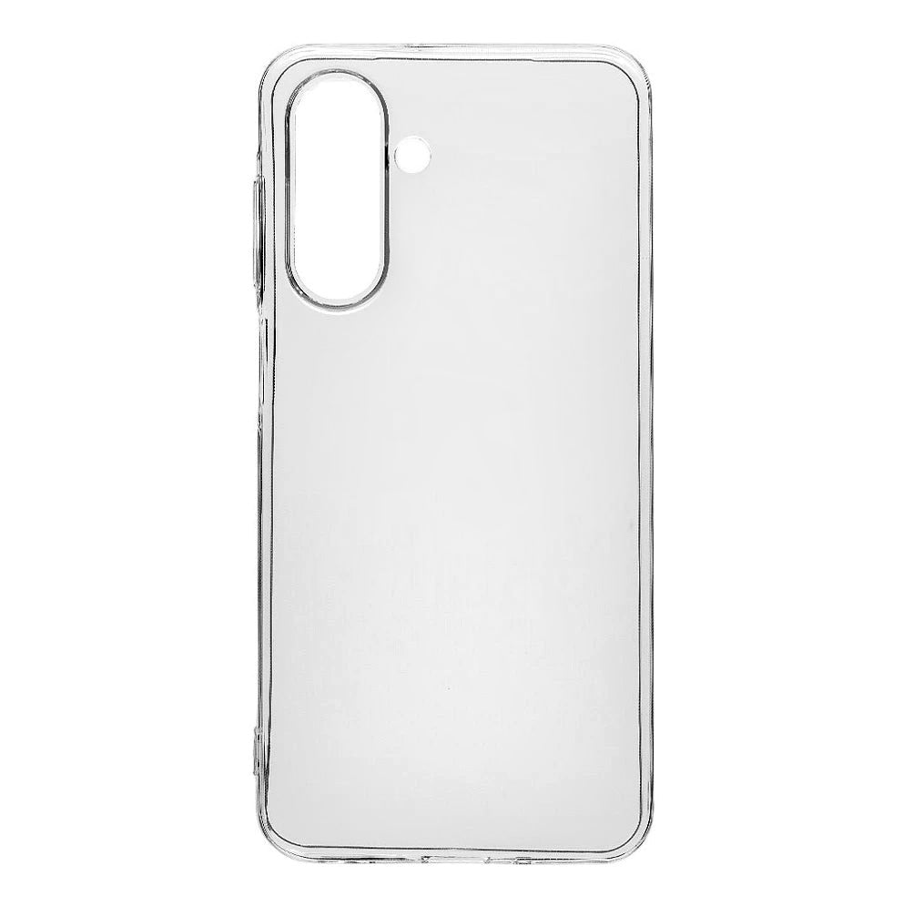LUNE Obal:me clear silicone protective case for Samsung Galaxy A17 with precise camera cutout