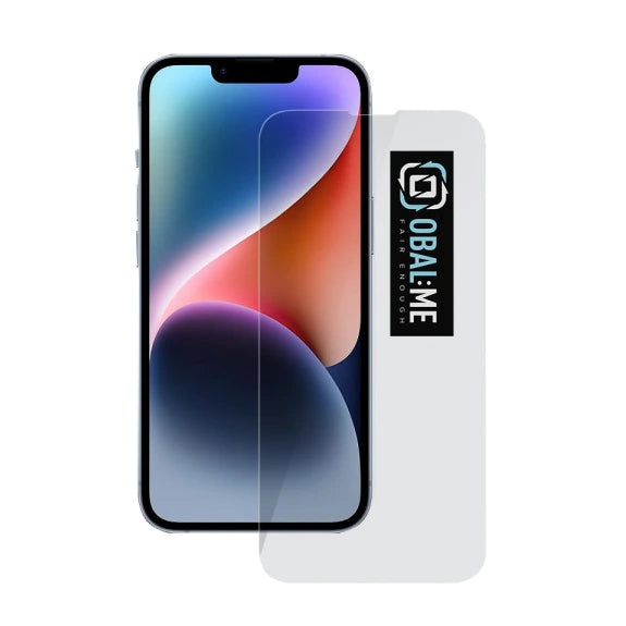 OBAL:ME 2.5D skjávörn fyrir iPhone 13/13 Pro/14/16e/17e
