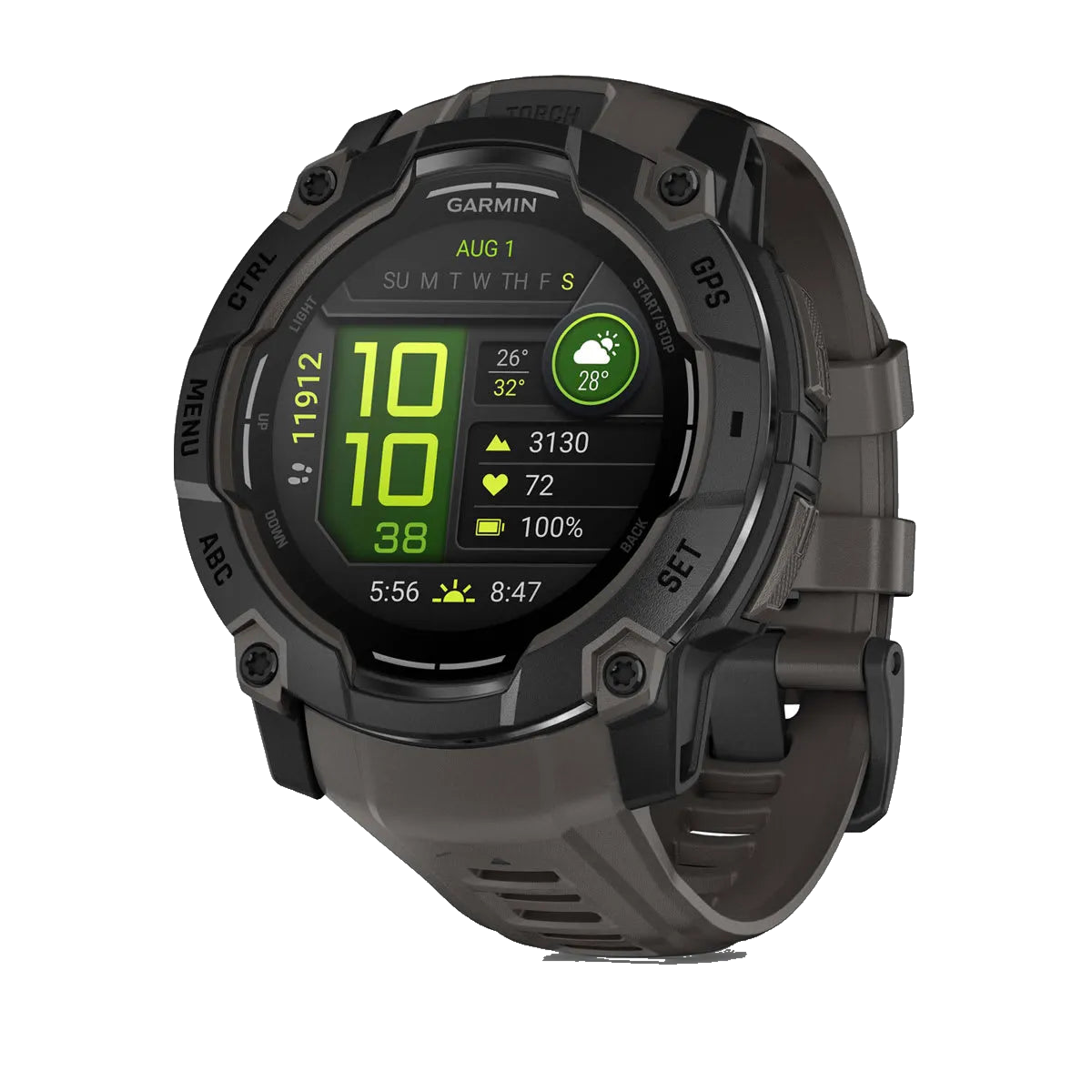 Garmin Instinct 3 50mm Amoled - Svart