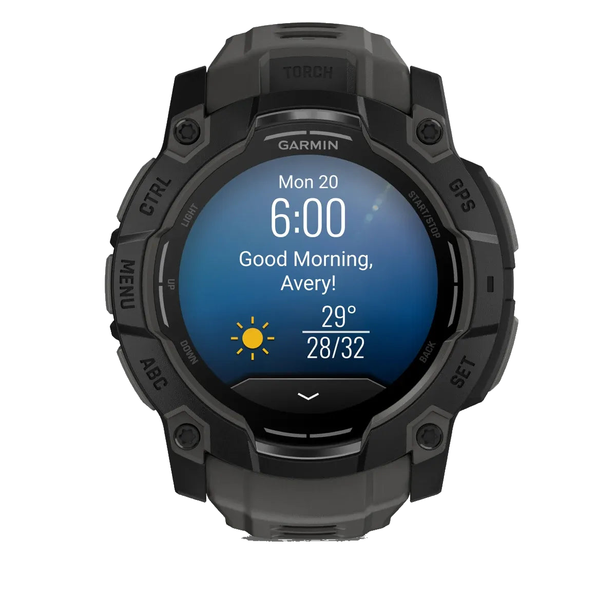 Garmin Instinct 3 50mm Amoled - Svart