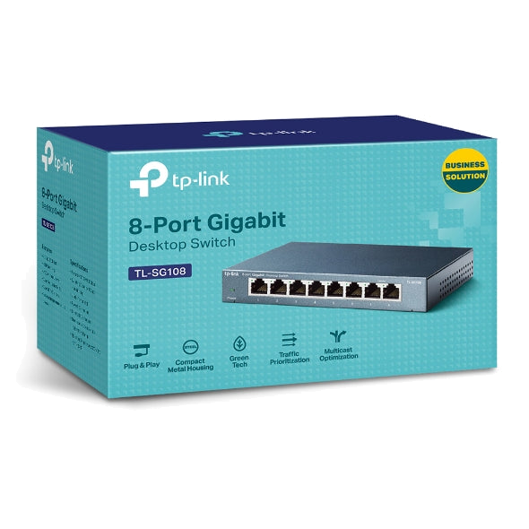 TP-Link 8-Port 10/100/1000Mbps Desktop Switch
