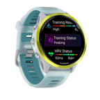 Garmin Forerunner 570 47mm - Steinhvítt/Grænblátt