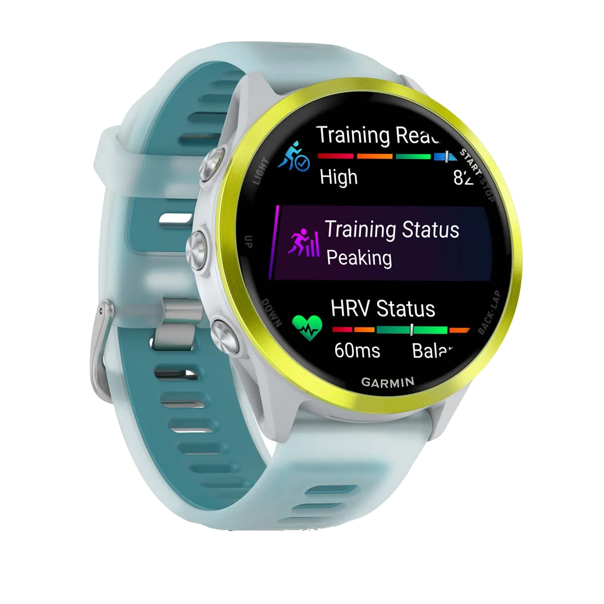 Garmin Forerunner 570 47mm - Steinhvítt/Grænblátt