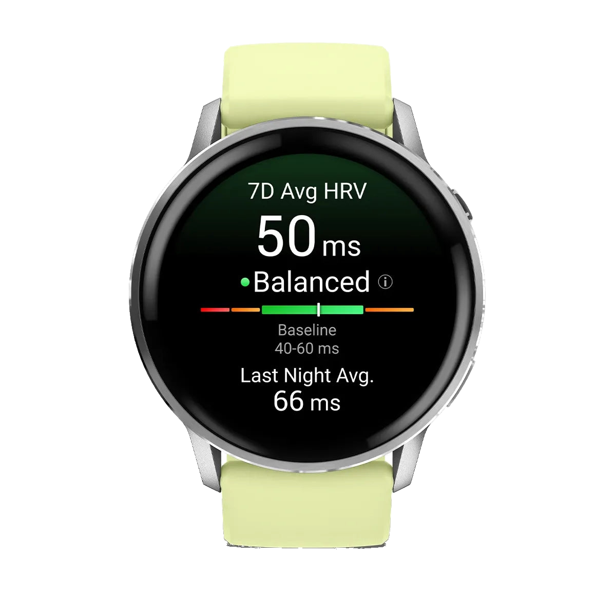 Garmin Venu 4 45mm - Silfur/gult