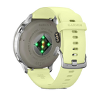 Garmin Venu 4 45mm - Silfur/gult