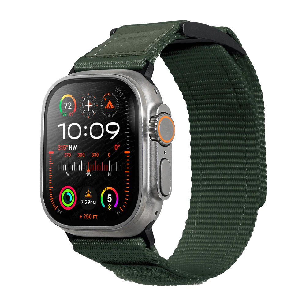 LAUT Champ Sport Watch Strap 42/44/45/49mm - Green