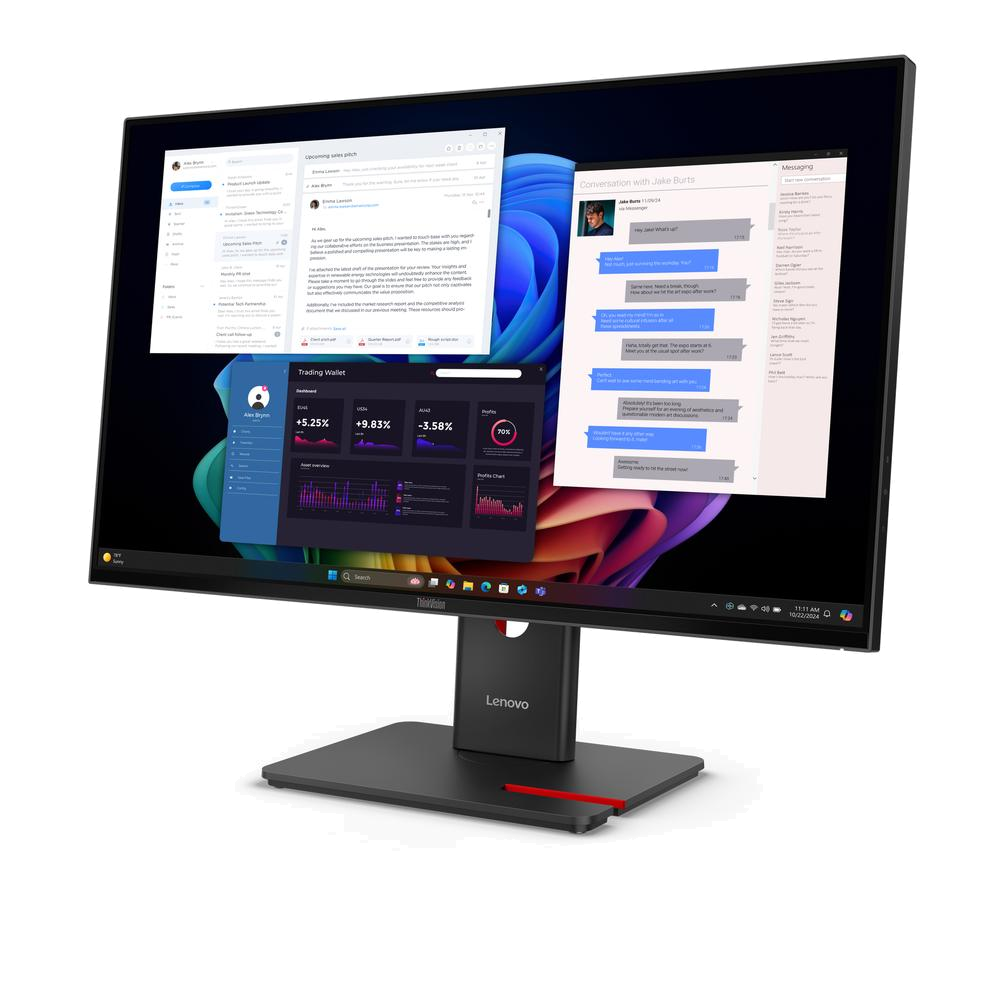 Lenovo ThinkVision T27UD 27" 3840x2160 USB-C/DP (inn) / HDMI / ETH