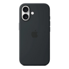 iPhone 17 Silicone hulstur með MagSafe - Svart