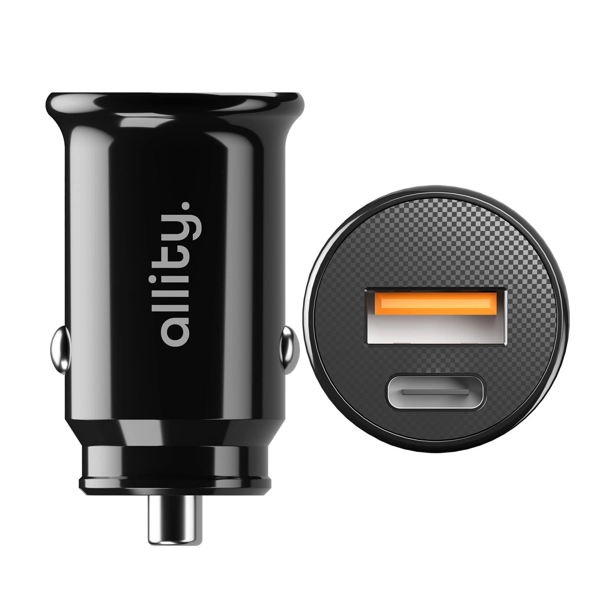 Allity Car Charger USB-C & USB-A 30w
