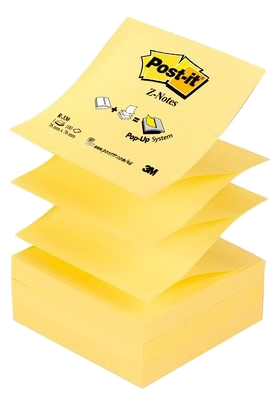 3M Post-it Z-Notes 76x76 yellow (12)