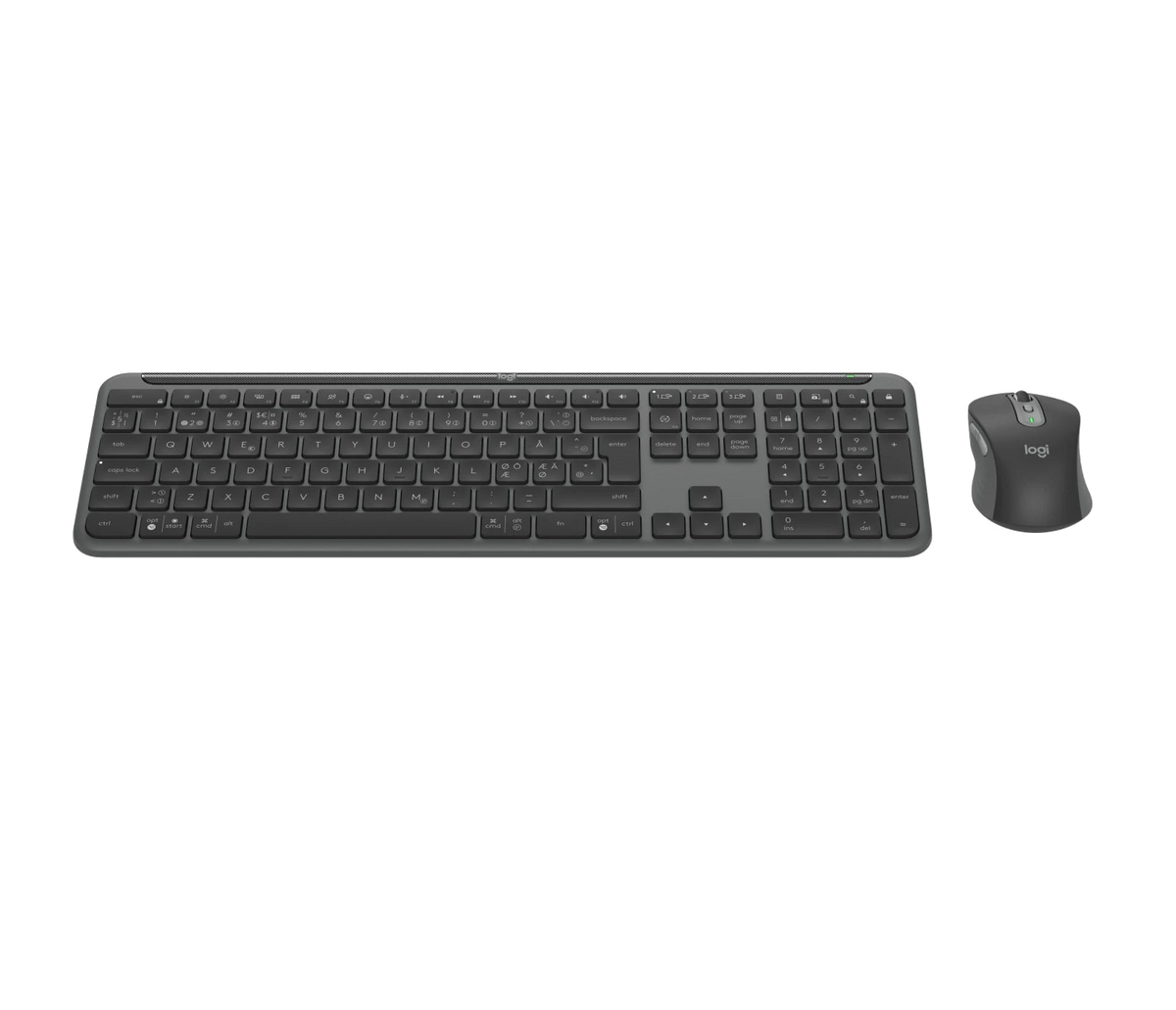 Logitech Signature Slim MK950 Lyklaborð og mús - Nordic