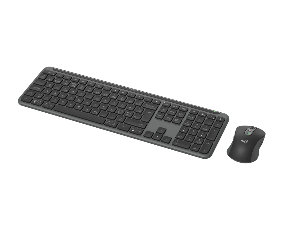 Logitech Signature Slim MK950 Lyklaborð og mús - Nordic