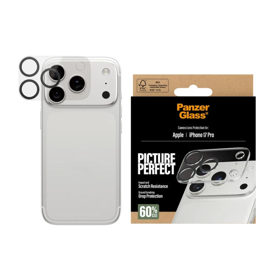 PanzerGlass PicturePerfect Camera Lens Protector iPhone 17 Pro