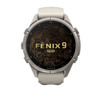 Garmin Fenix 9 Pro 43mm LTE - Grátt