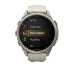 Garmin Fenix 9 Pro 43mm LTE - Grátt