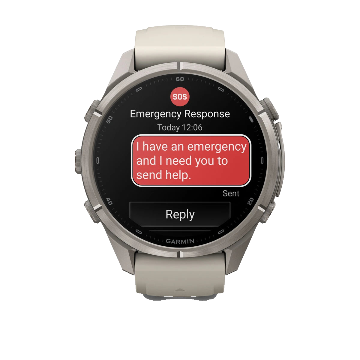 Garmin Fenix 9 Pro 43mm LTE - Grátt