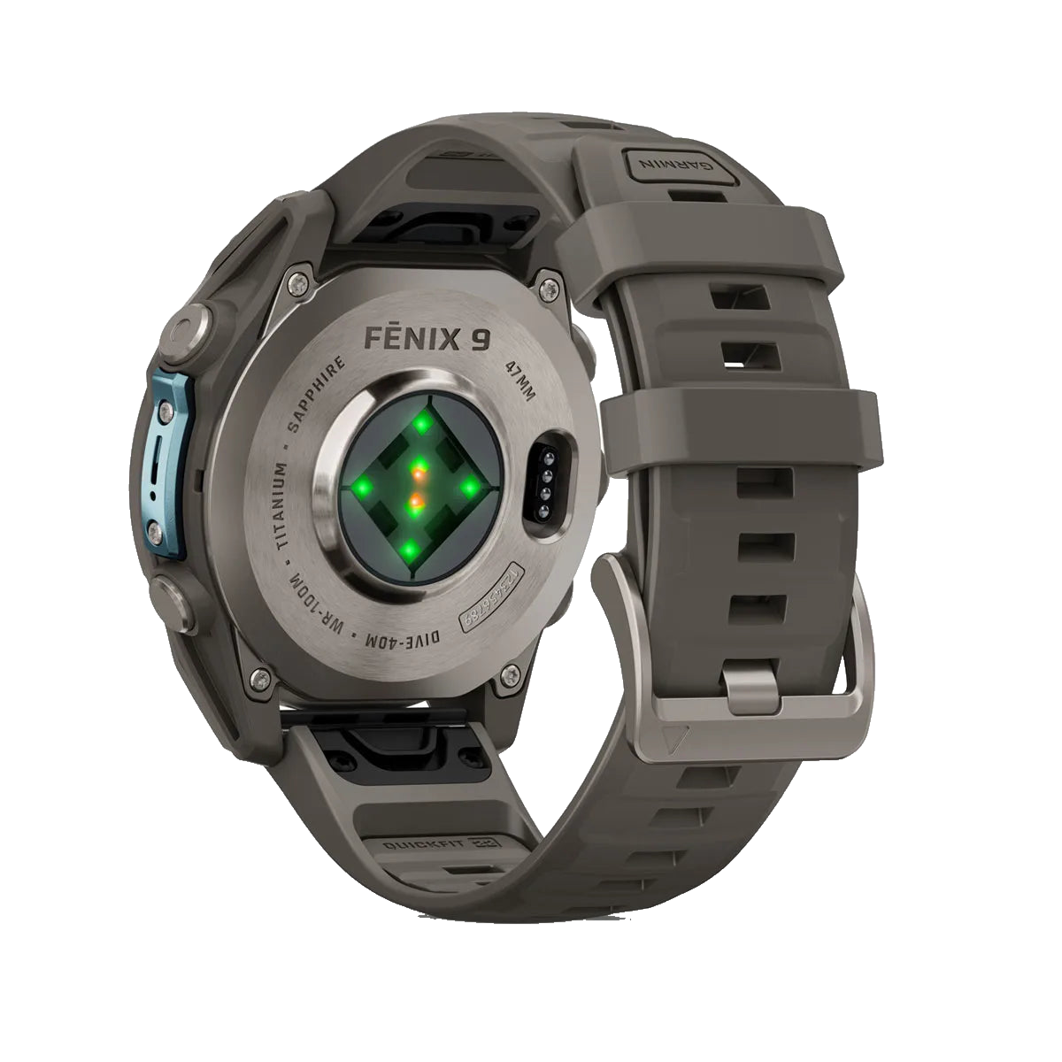 Garmin Fenix 9 51mm - Dökkgrátt