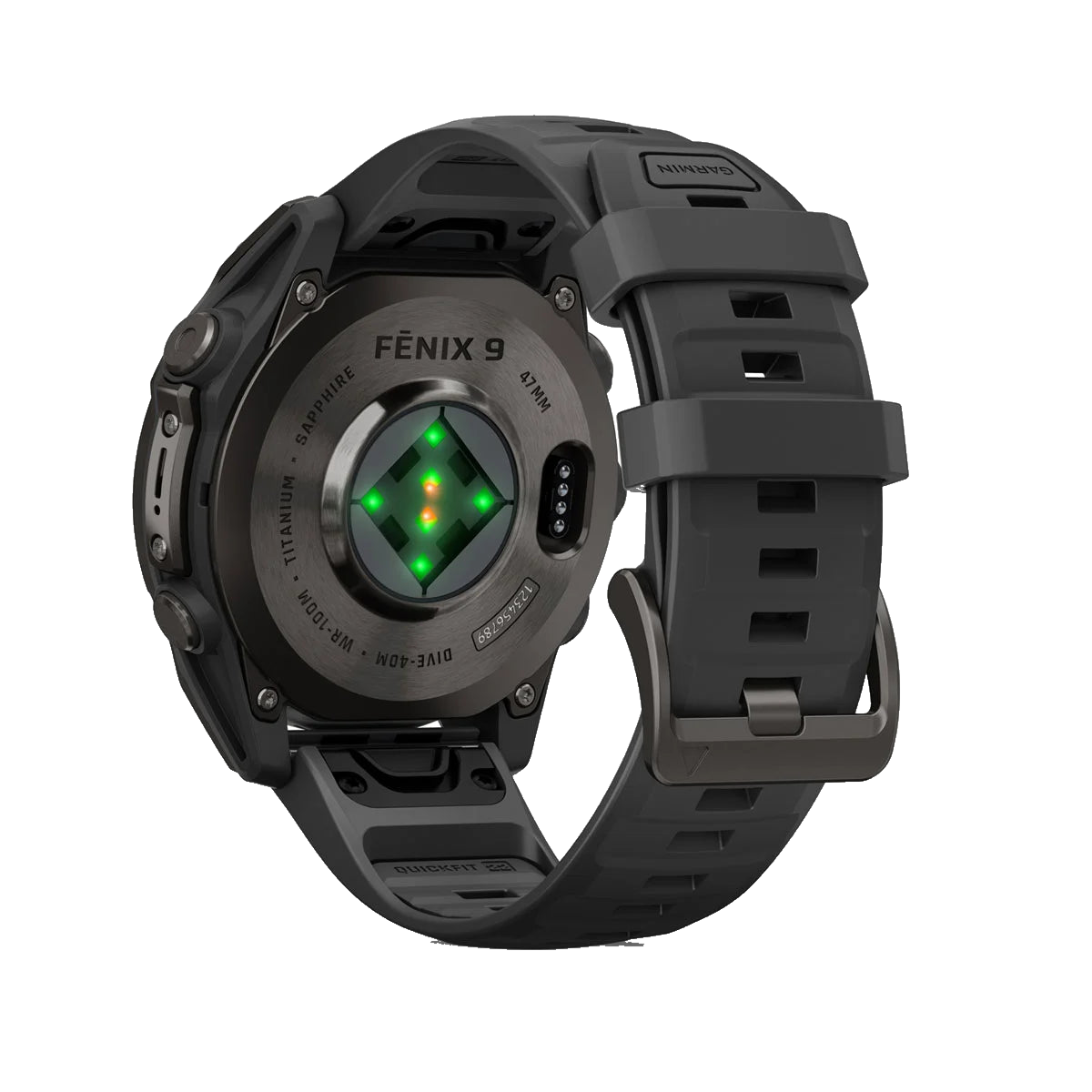 Garmin Fenix 9 47mm DLC - Svart
