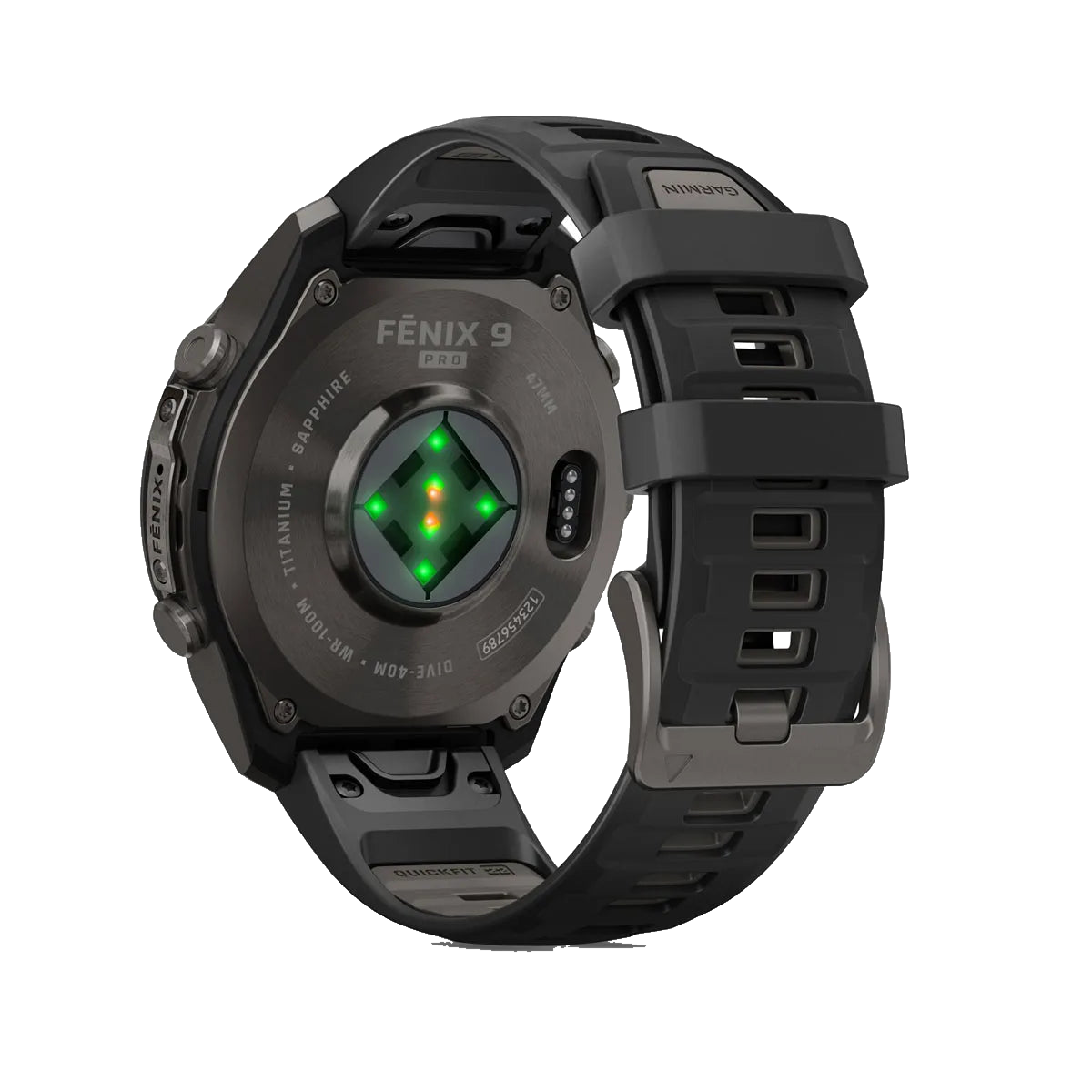 Garmin Fenix 9 Pro 51mm DLC - Svart