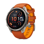 Garmin Fenix 9 Pro 47mm LTE - Grátt/appelsínugult
