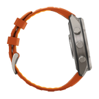 Garmin Fenix 9 Pro 47mm LTE - Grátt/appelsínugult