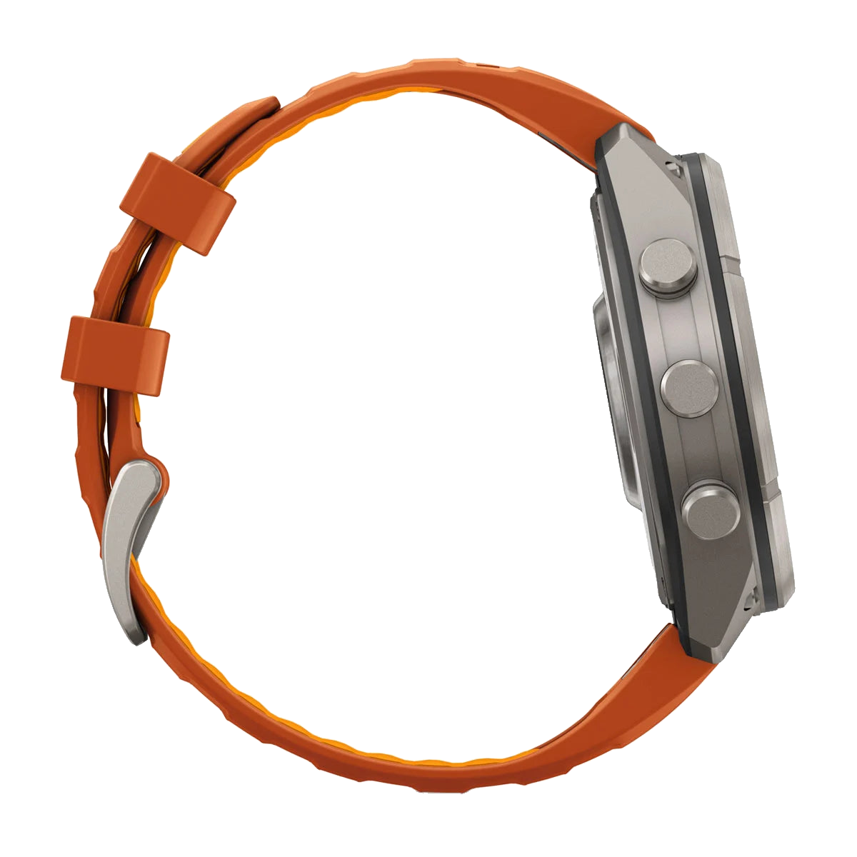 Garmin Fenix 9 Pro 47mm LTE - Grátt/appelsínugult