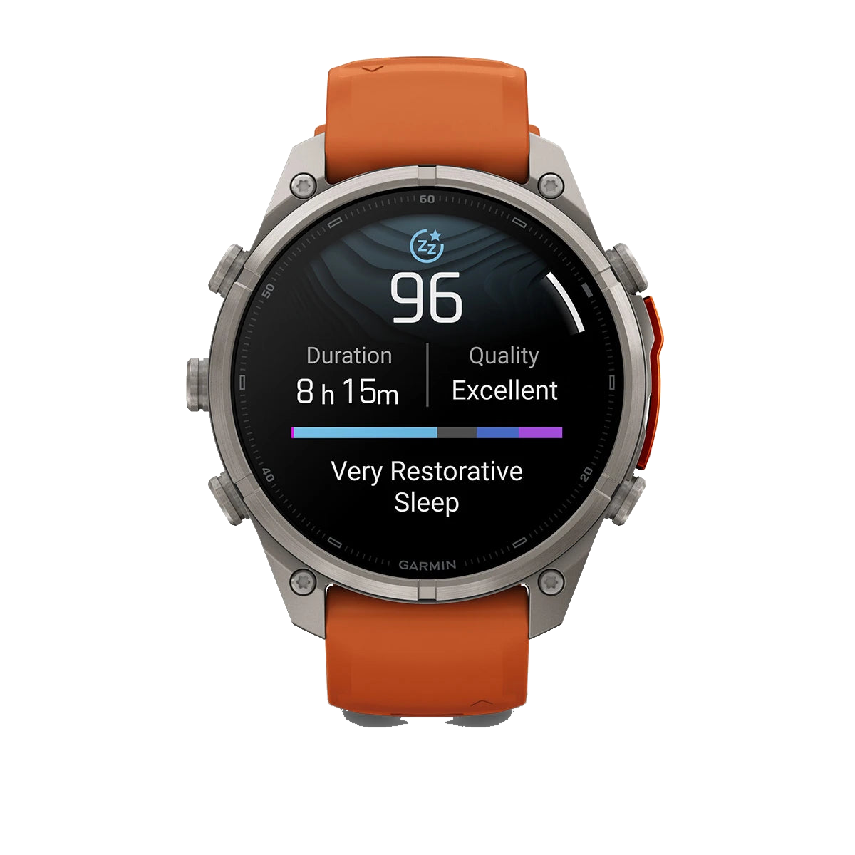 Garmin Fenix 9 Pro 47mm LTE - Grátt/appelsínugult