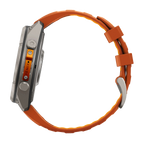 Garmin Fenix 9 Pro 47mm LTE - Grátt/appelsínugult
