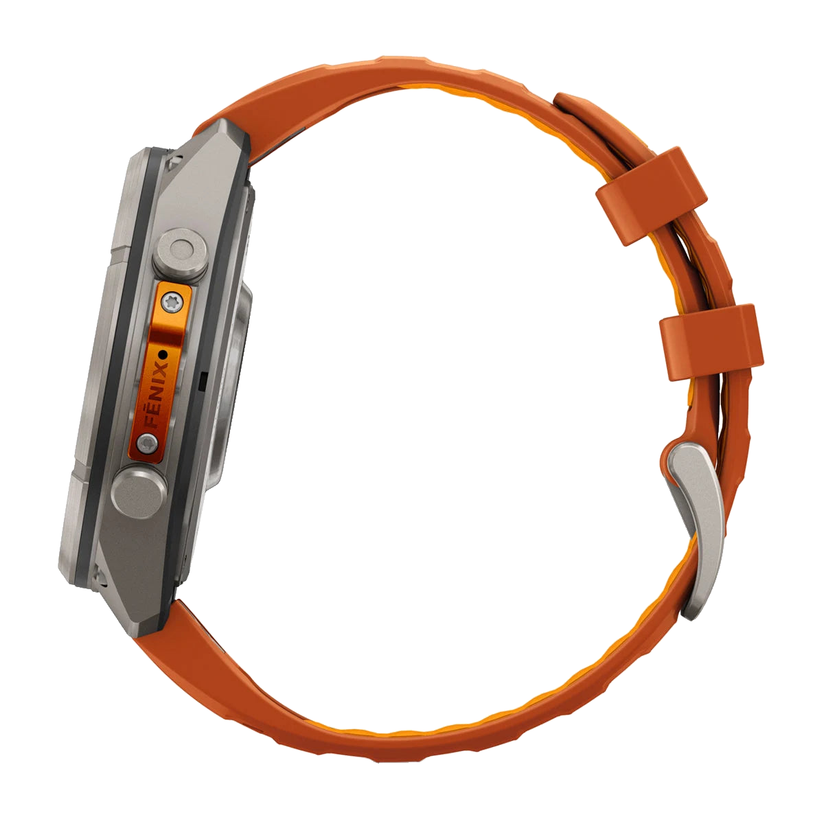 Garmin Fenix 9 Pro 47mm LTE - Grátt/appelsínugult