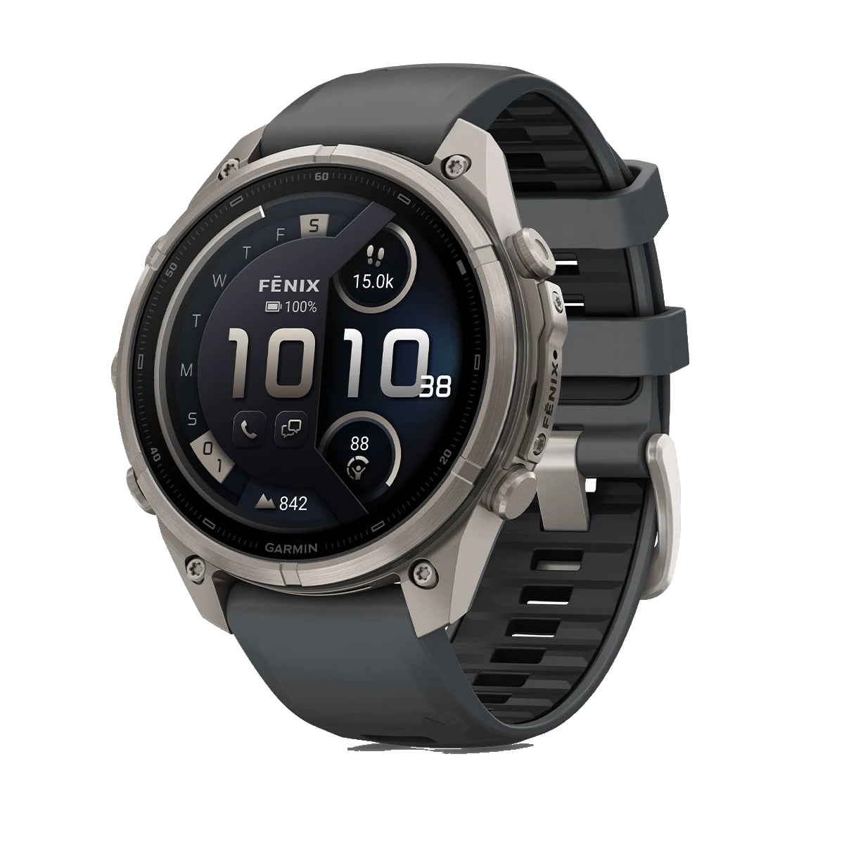 Garmin Fenix 9 Pro 51mm LTE - Grátt/Grafít