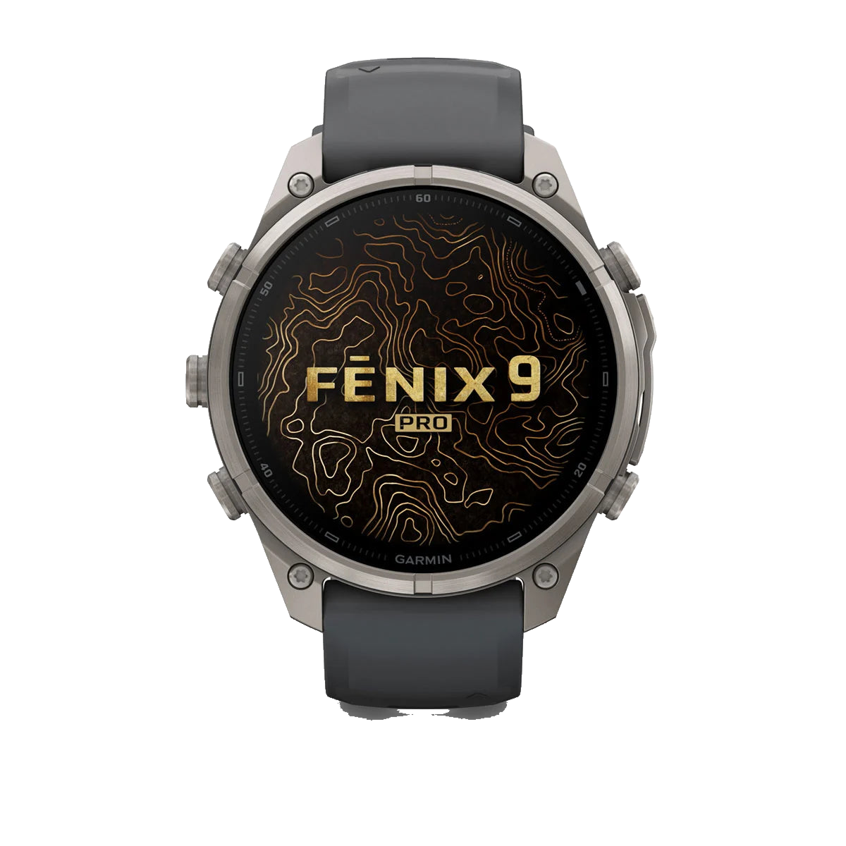 Garmin Fenix 9 Pro 51mm LTE - Grátt/Grafít