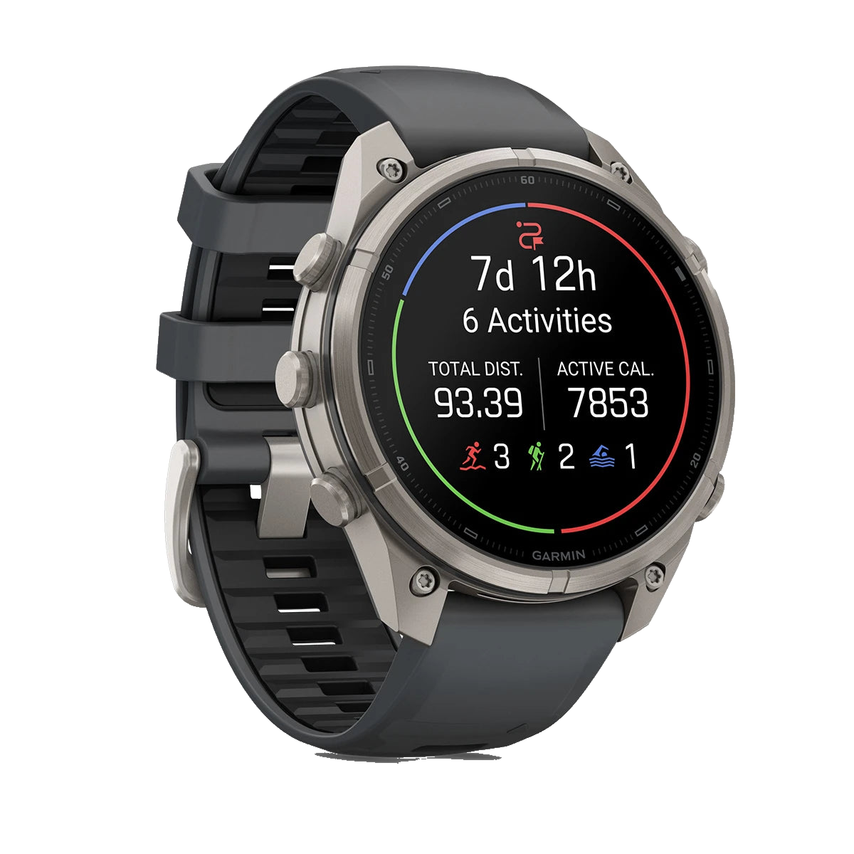 Garmin Fenix 9 Pro 51mm LTE - Grátt/Grafít