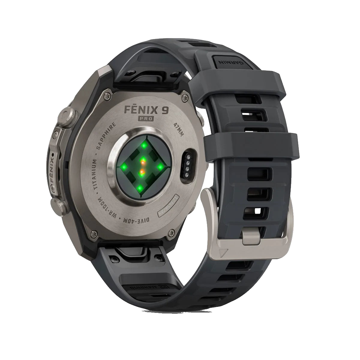 Garmin Fenix 9 Pro 51mm LTE - Grátt/Grafít