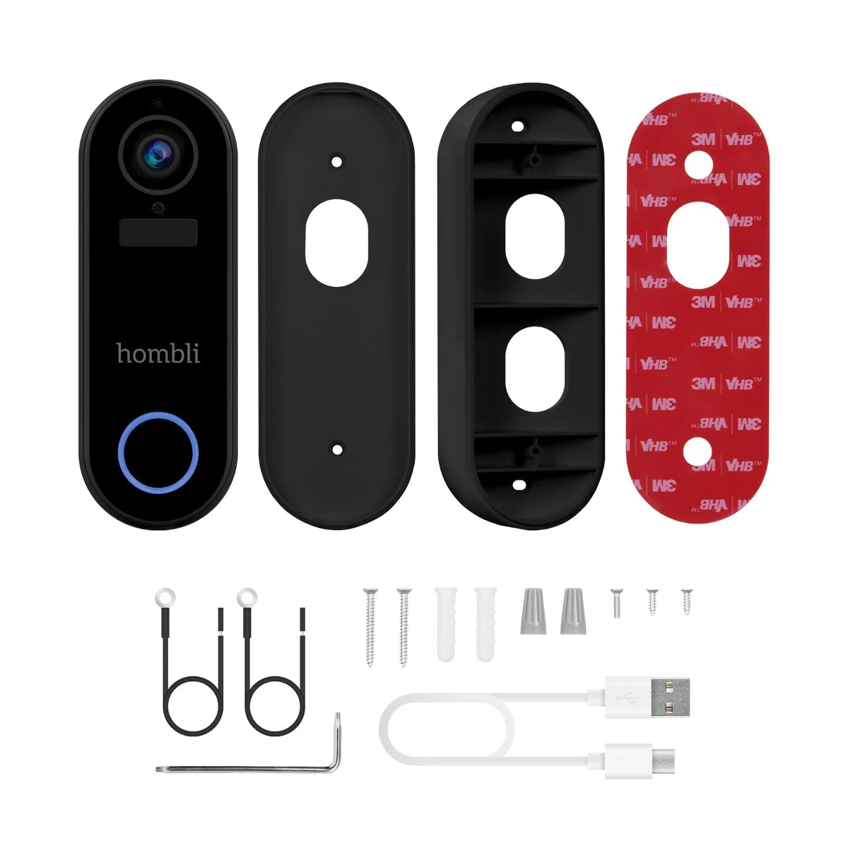 Hombli Smart Doorbell 2, White