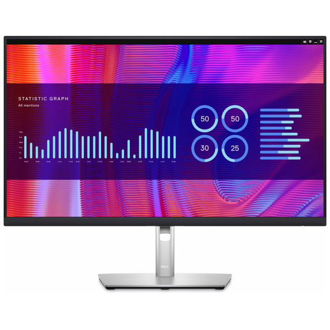 Dell Professional 27" (2560 x 1440) 27" USB-C skjár