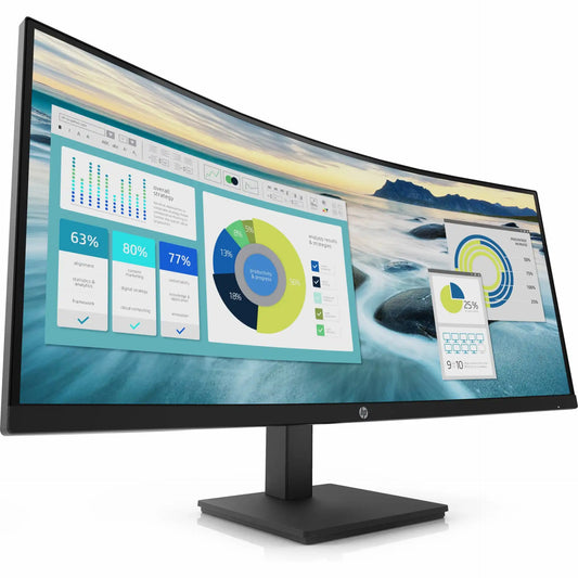 HP P34hc 34" Curved Display